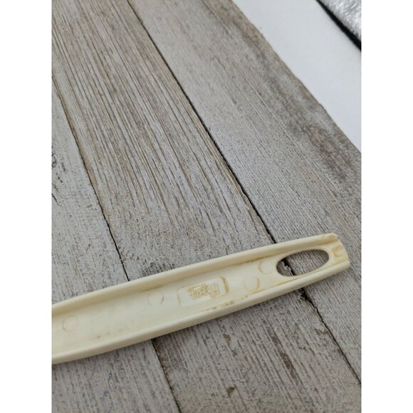 Vintage Foley #4 Almond Nylon Plastic Slotted Spoon 11" - Picture 6 of 6